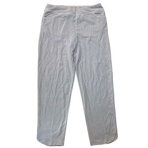 Soft Surroundings Tan Lagenlook Pull On Comfy Lounge Office Everyday Pants Sz M